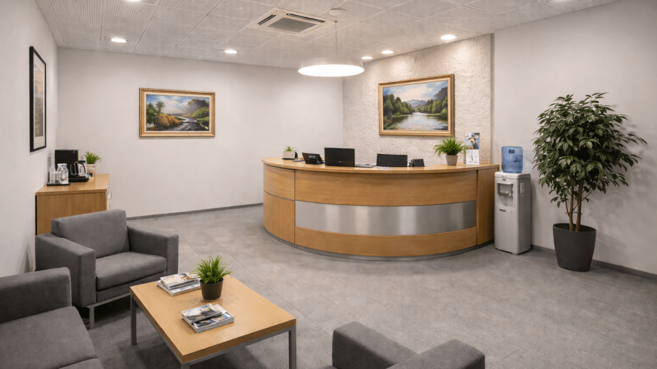 Stuttgart Empfangsbereich